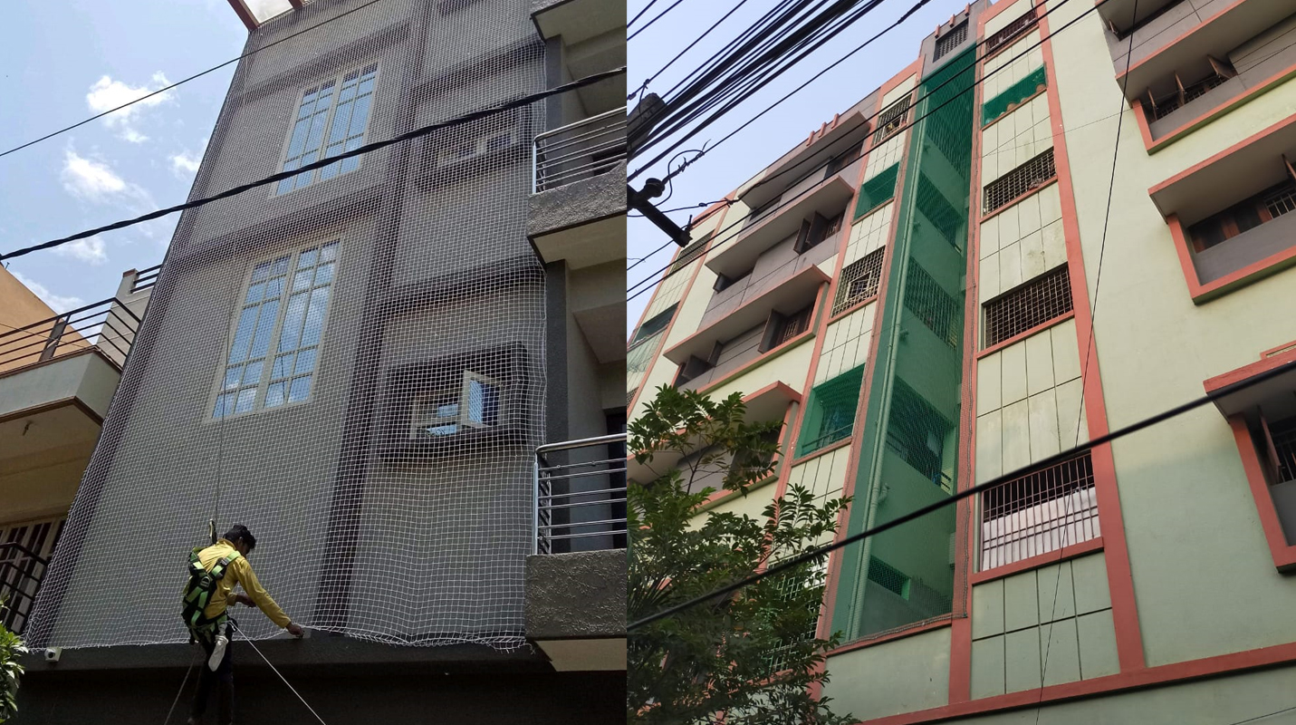 Duct & Open Area Safety Nets